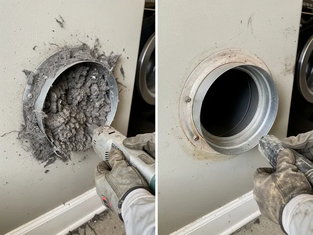 Professional clogged vent cleaning by Gardena Dryer Vent Cleaning in Gardena