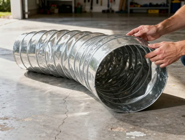 Gardena Dryer Vent Cleaning specialist using advanced equipment for thorough duct cleaning in Gardena