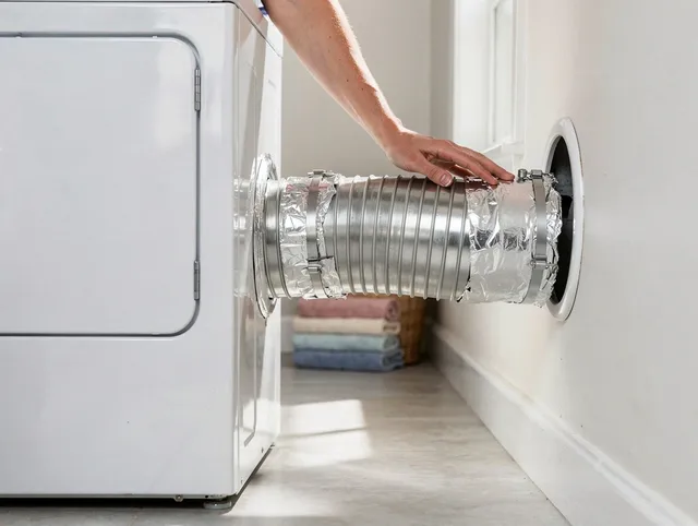 Professional dryer vent hose installation by Gardena Dryer Vent Cleaning in Gardena