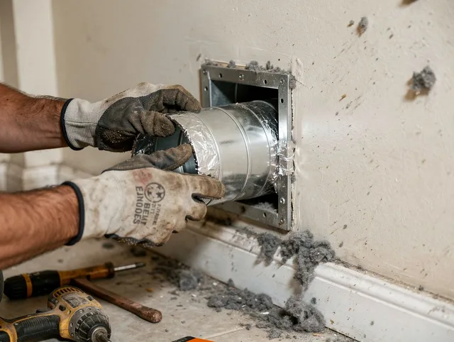 Professional dryer vent repair and installation by Gardena Dryer Vent Cleaning in Gardena