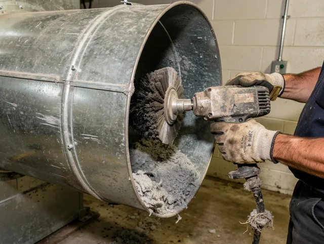 Industrial-grade dryer vent cleaning by Gardena Dryer Vent Cleaning in Gardena